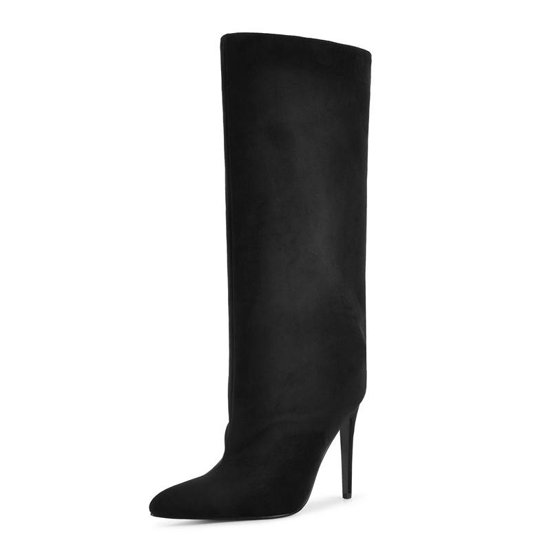 Onlymaker Black Faux Suede Kne - огляд і ціна Formal Dress