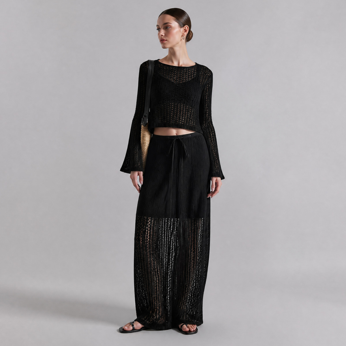 IG 2026 Women's Hollow Out Kni - огляд і ціна Formal Skirt