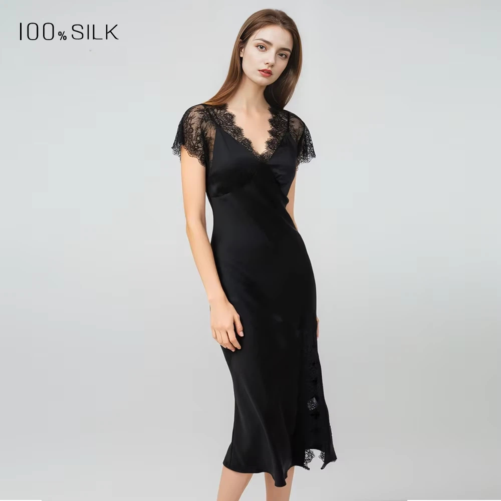 Women Sexy Lace Silk Nightdres - огляд і ціна Lace Dress