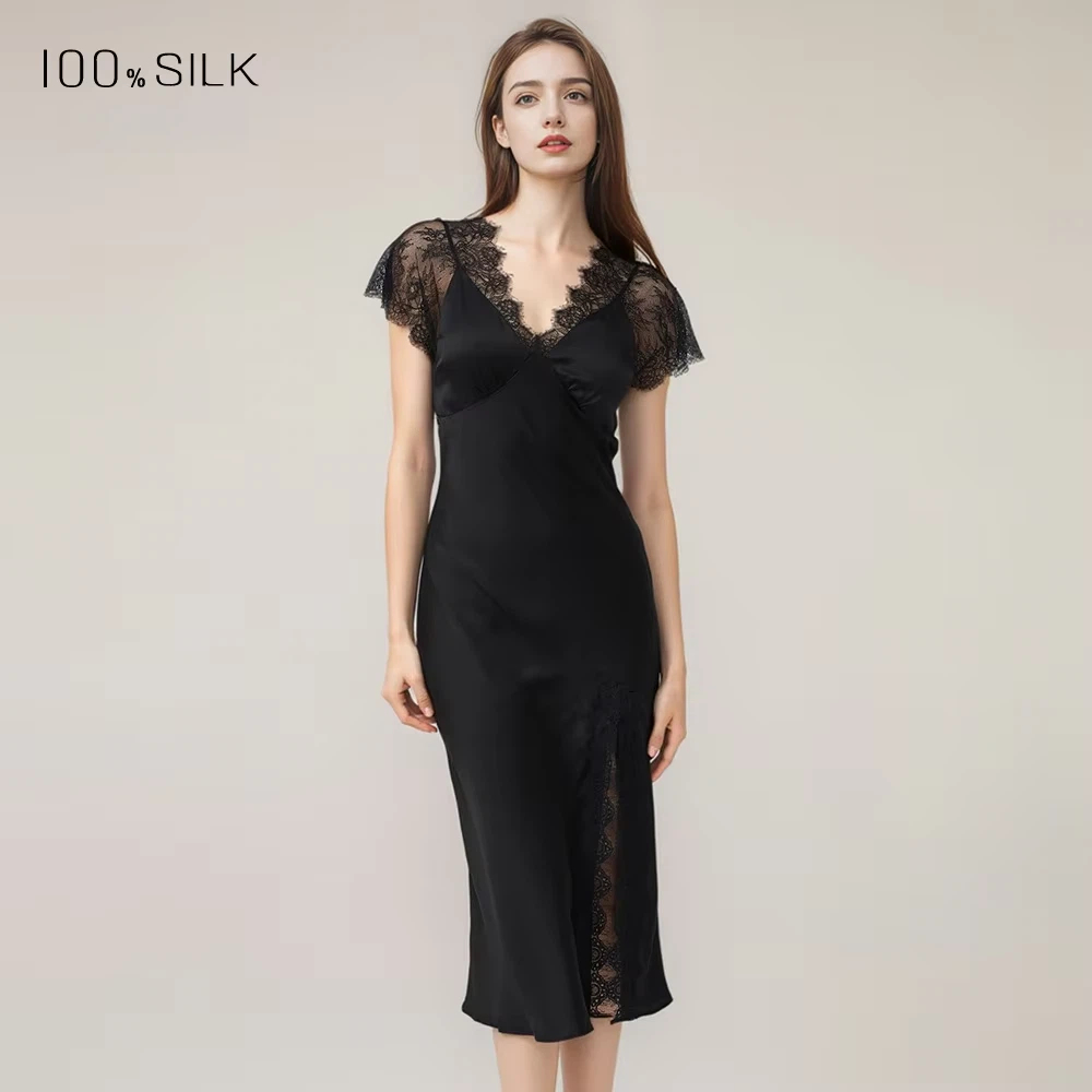 Women Sexy Lace Silk Nightdres - огляд і ціна Lace Dress