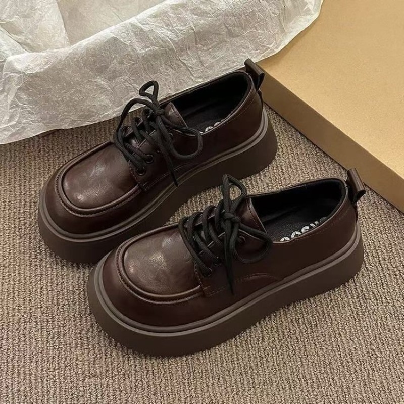 Women Vintage Brown Lace‑up Pl - огляд і ціна Womens Heels