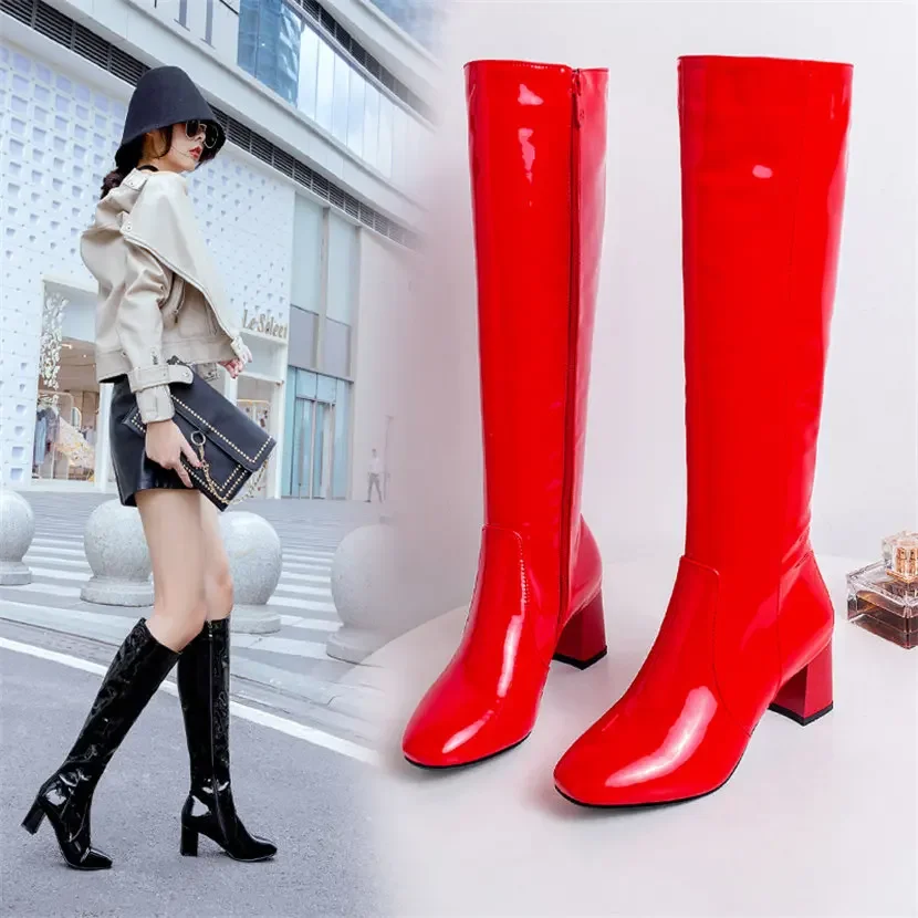 Red White Patent Leather Women - огляд і ціна Women'S Red Formal Wear