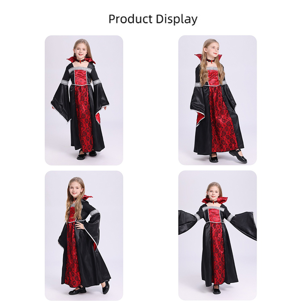 Red Black Witch Costume Hooded - огляд і ціна Women'S Red Formal Wear