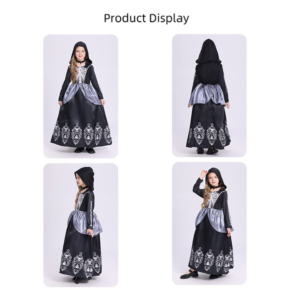 Red Black Witch Costume Hooded - огляд і ціна Women'S Red Formal Wear