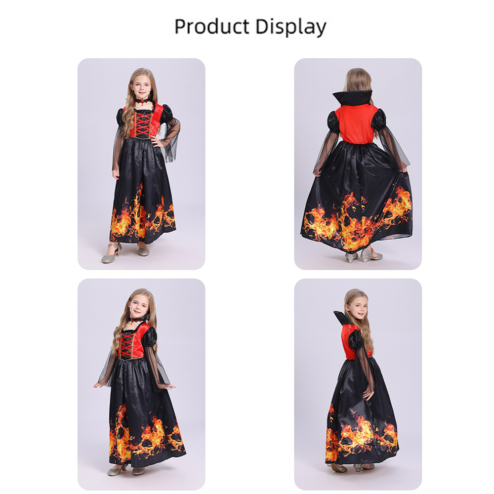 Red Black Witch Costume Hooded - огляд і ціна Women'S Red Formal Wear