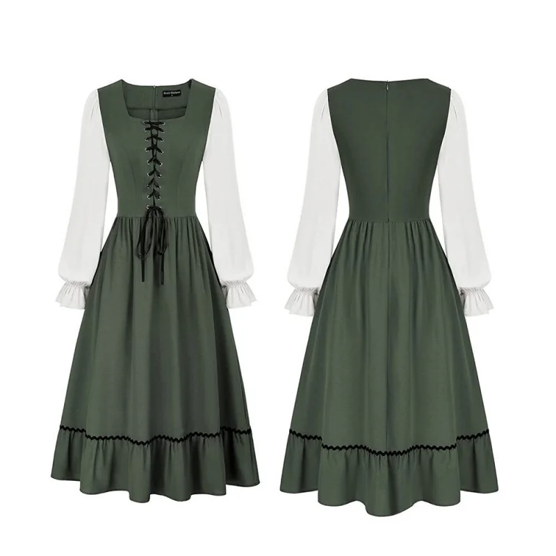 Women'S Vintage Court Medieval - огляд і ціна Midi Dress
