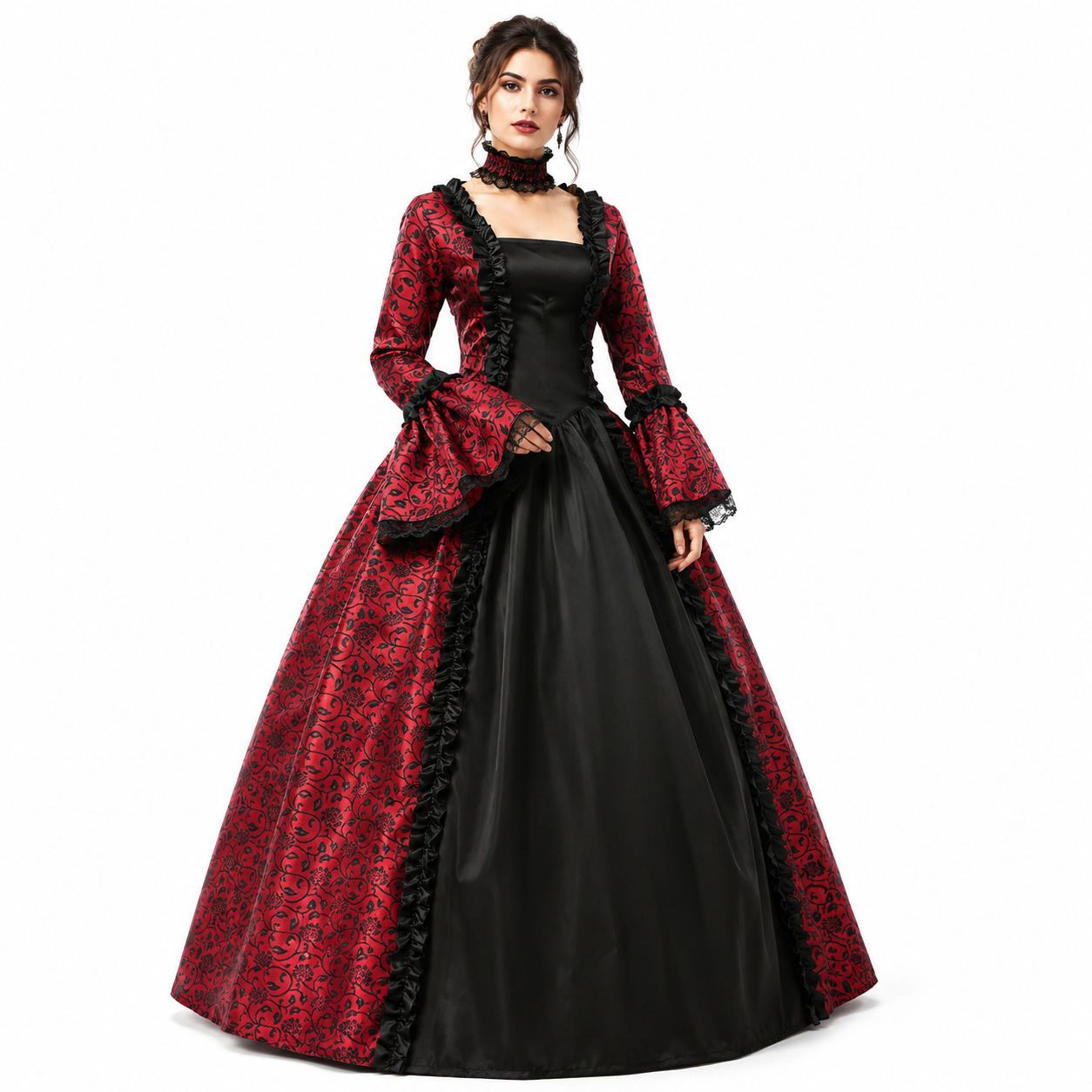 Vintage Medieval Gothic Square - огляд і ціна Lace Dress