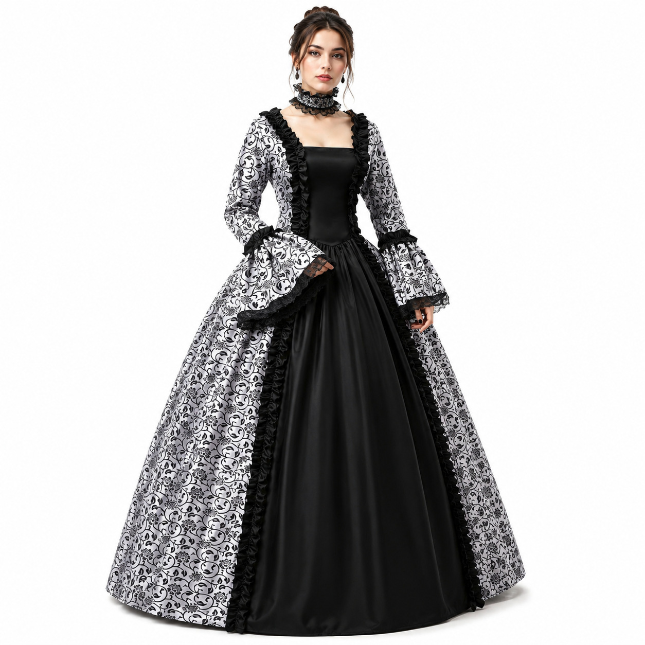 Vintage Medieval Gothic Square - огляд і ціна Lace Dress