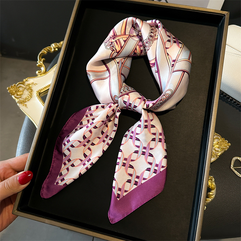 Luxury Female Square Scarf Cha - огляд і ціна Silk Blouse